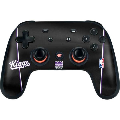 NBA Sacramento Kings Jersey Google Stadia Controller Skin